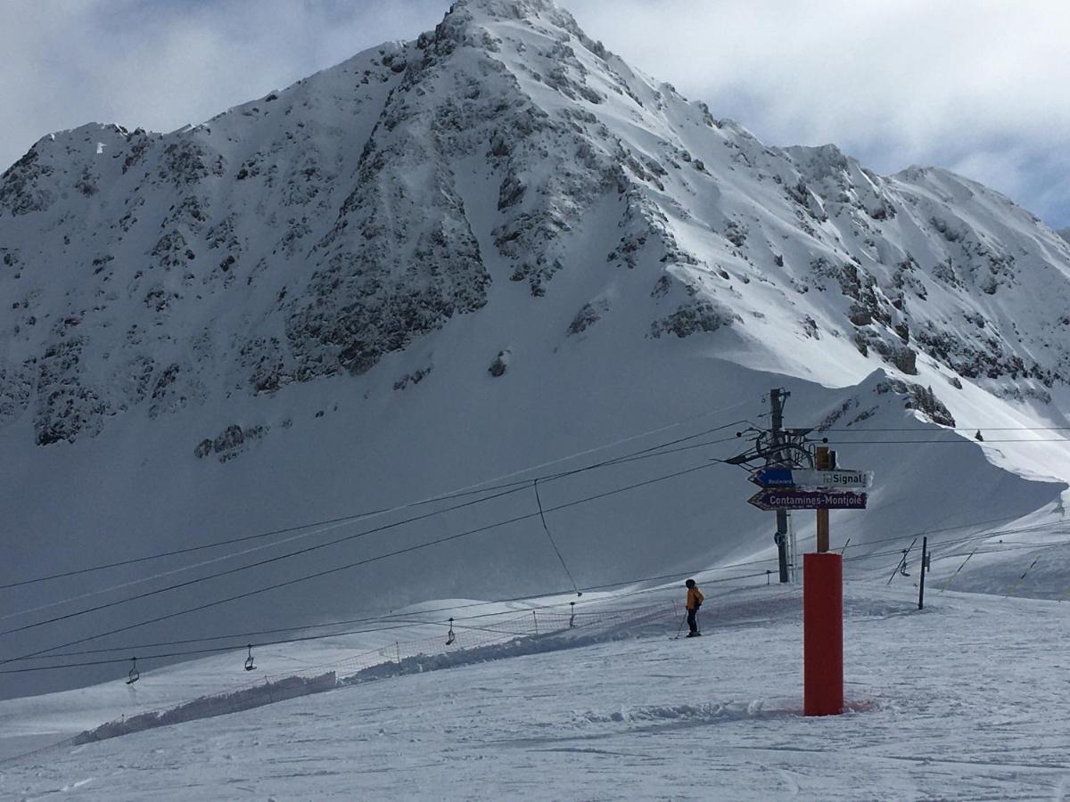 Les Pierres Blanches Mont Blanc Daire Les Contamines-Montjoie Dış mekan fotoğraf