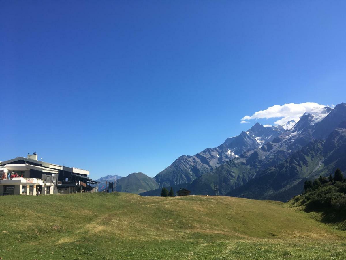 Les Pierres Blanches Mont Blanc Daire Les Contamines-Montjoie Dış mekan fotoğraf